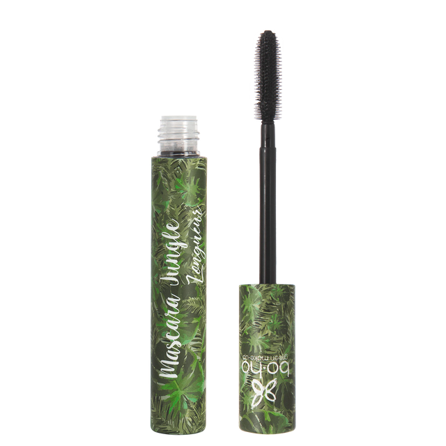 Boho green makeup Mascara jungle vegan