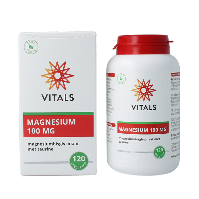 Vitals Magnesium 100 mg – 120 tabletten