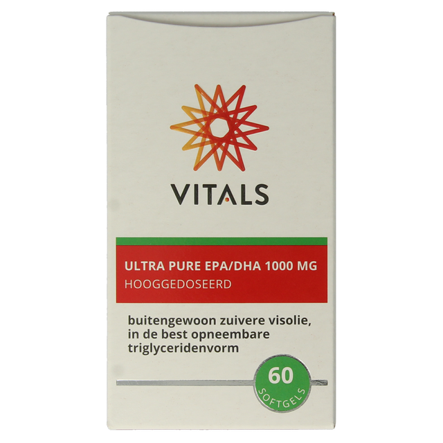 Vitals EPA/DHA Ultra Pure 1000 mg – 60 softgels